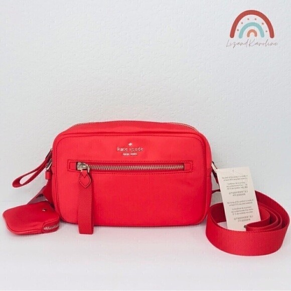 New! Kate Spade Currant Jam Chelsea Camera Crossbody Bag - Picture 2 of 16